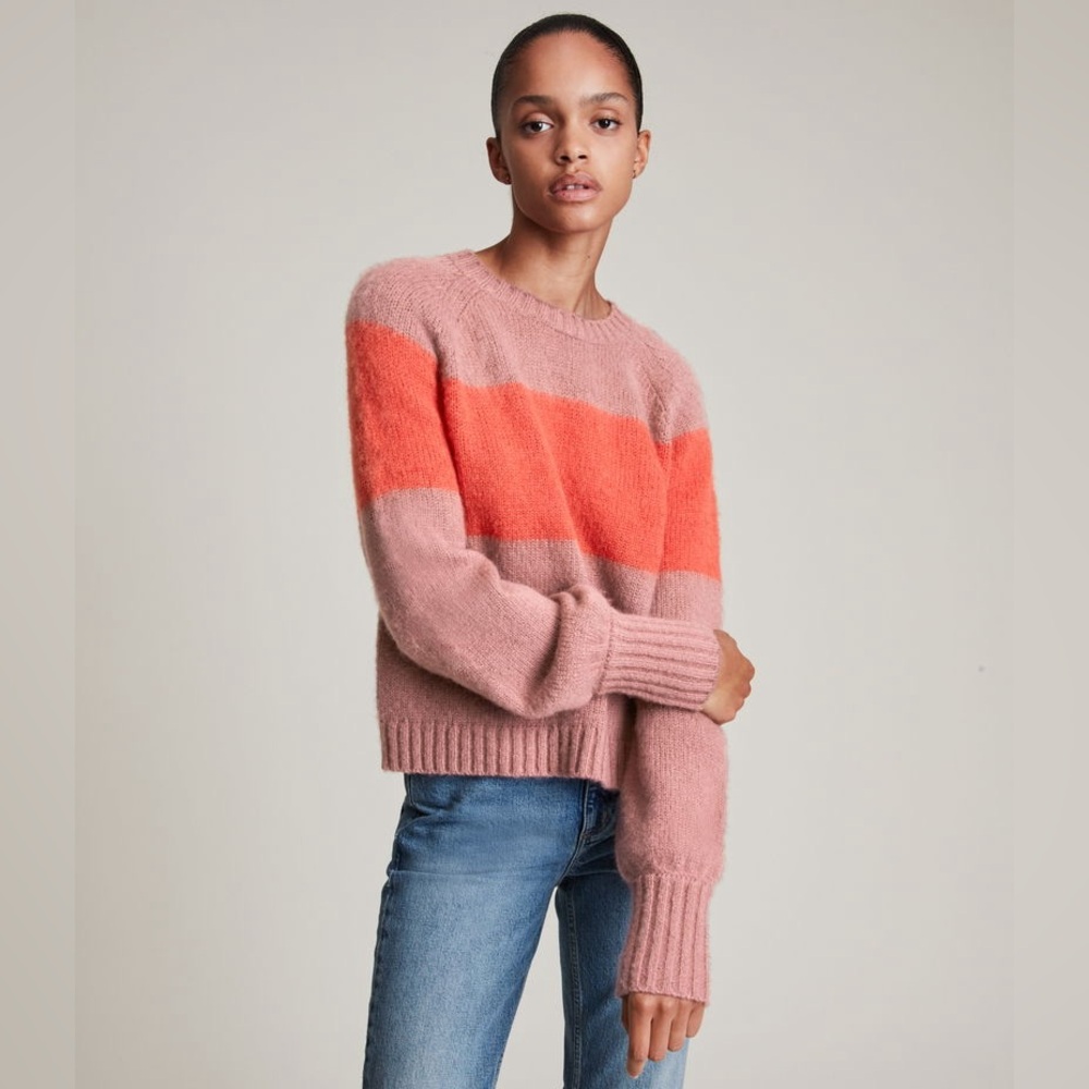 All Saints Lou Uno Sweater, Italian Yarn - Size Small NWT